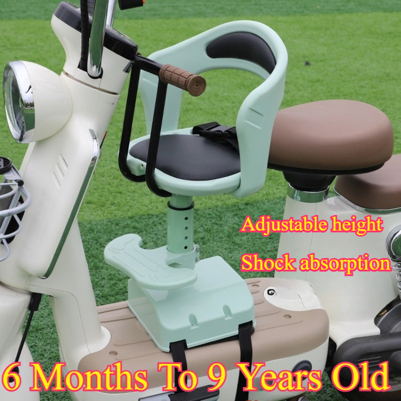 Kids Ride On Suitcase Scooter - ที่นั่งนิรภัยสำหรับเด็กแบบปรับได้สำหรับยามดี้ สกู๊ตเตอร์ไฟฟ้า มอเตอร์ไซค์ เด็กทารก อายุ 8