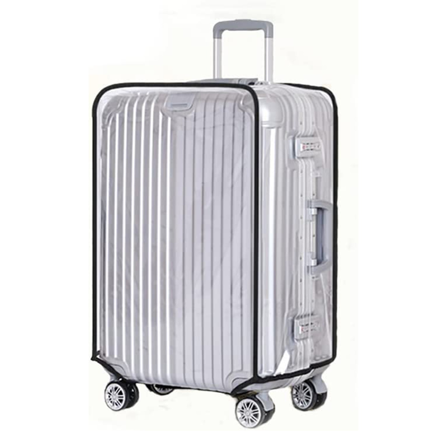 ปลอกคลุมกระเป๋าเดินทางแบบใสใหม - Waterproof Suitcase Cover Protector บทวิจารณ์และราคา