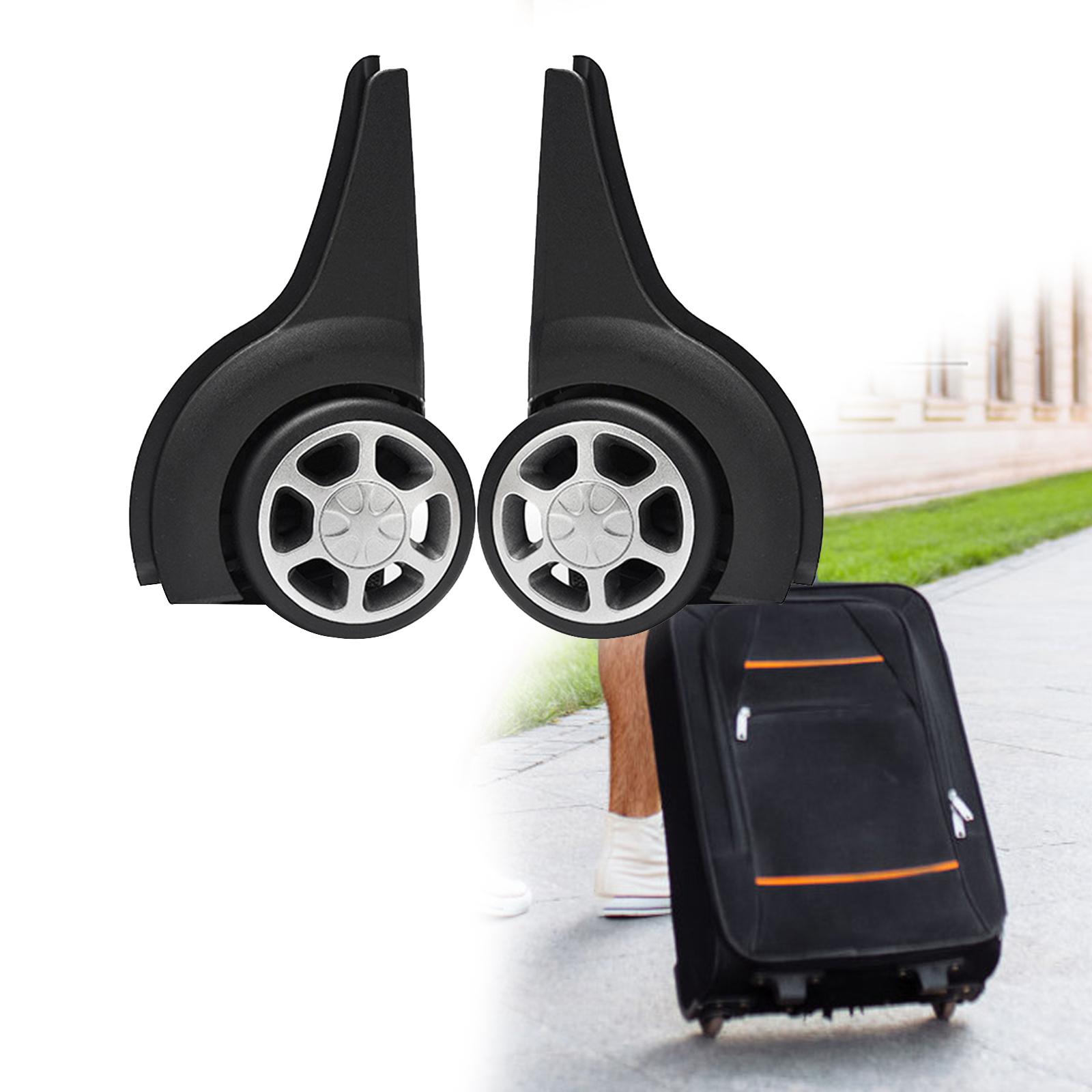 2x ล้อหมุนทนทานแบบเงียบล้อกระเ - Silent Replacement Luggage Wheels บทวิจารณ์และราคา
