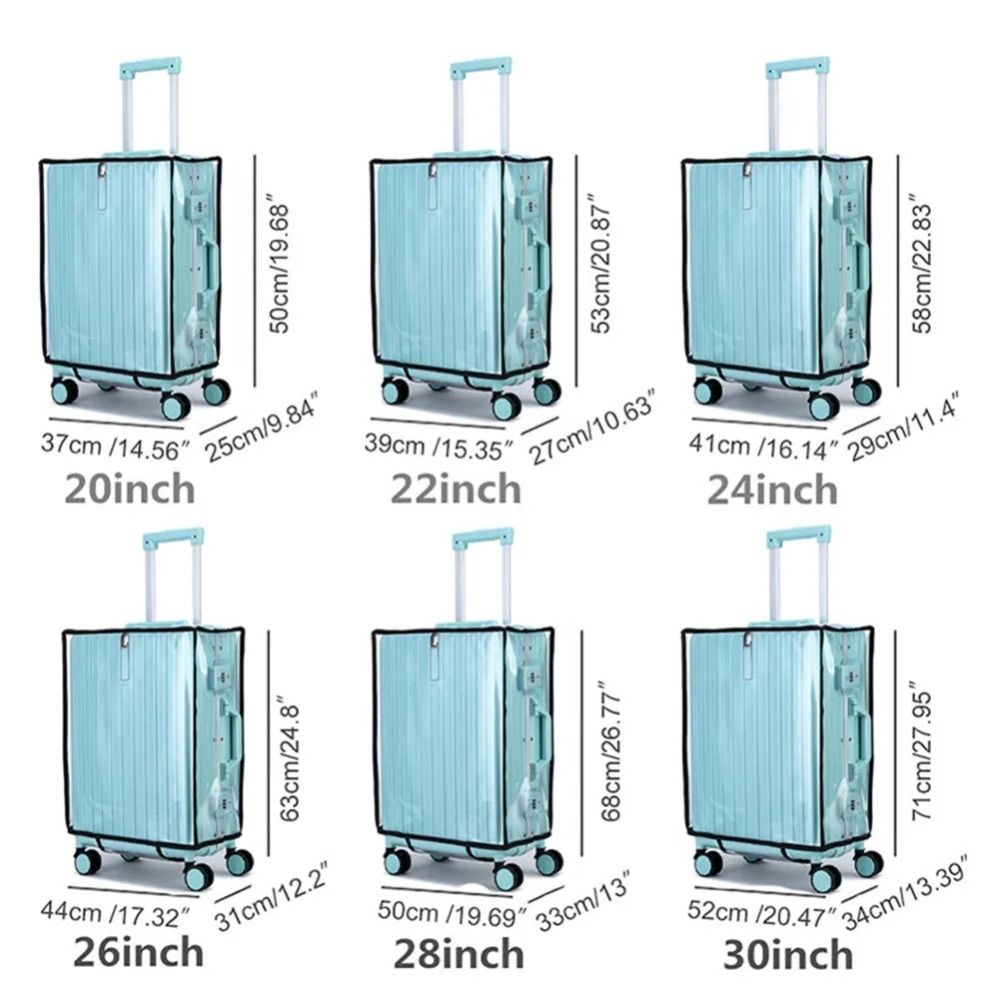ปลอกหุ้มกระเป๋าเดินทางแบบใหม่  - Waterproof Suitcase Cover Protector บทวิจารณ์และราคา