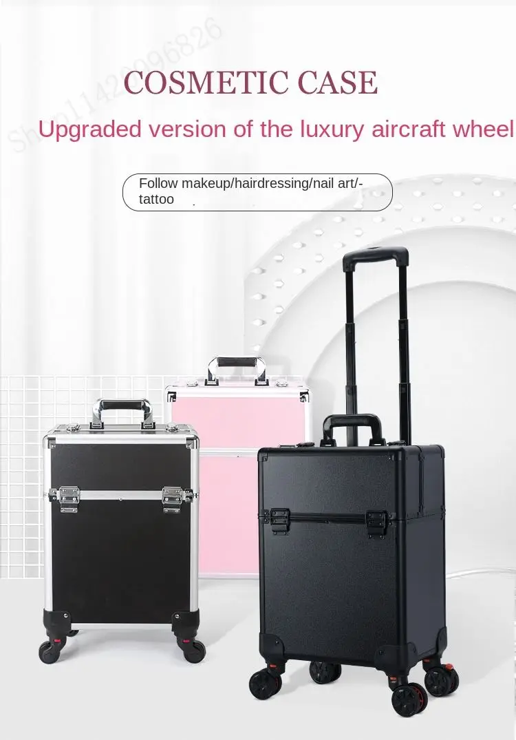 กระเป๋าเครื่องสำอางแบบมีล้อลาก - Backpacks บทวิจารณ์และราคา