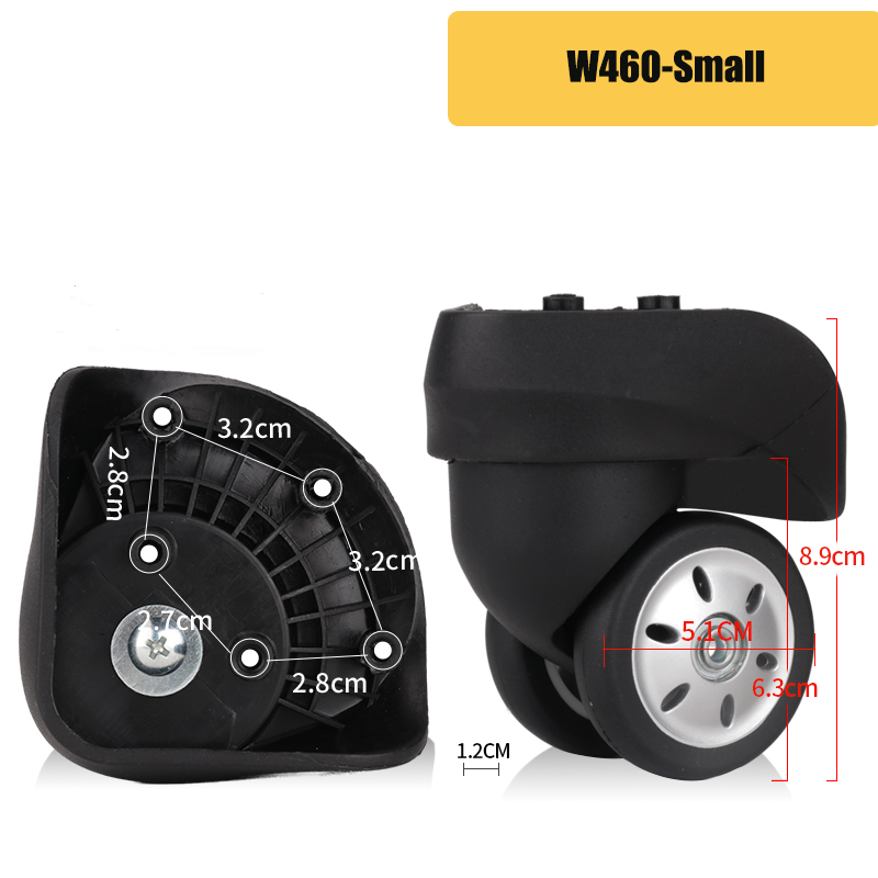 ล้อเปลี่ยนสำหรับกระเป๋าเดินทาง - Silent Replacement Luggage Wheels บทวิจารณ์และราคา