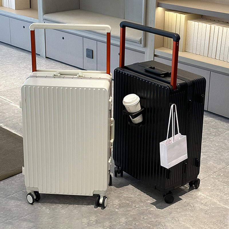 กระเป๋าเดินทางแบบมีล้อพร้อมที่ - Spinner Wheel Rolling Suitcase 20 Inch บทวิจารณ์และราคา