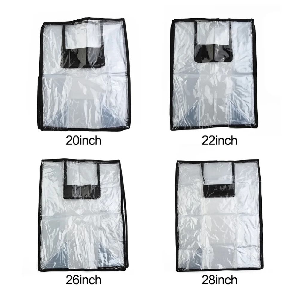 ใหม่กระเป๋าเดินทาง Protector ก - Luggage Protective Cover Transparent บทวิจารณ์และราคา
