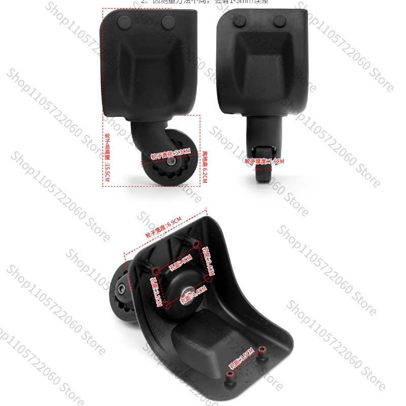 สำหรับ BW042 #   ล้อกระเป๋าเดิ - Silent Replacement Luggage Wheels บทวิจารณ์และราคา