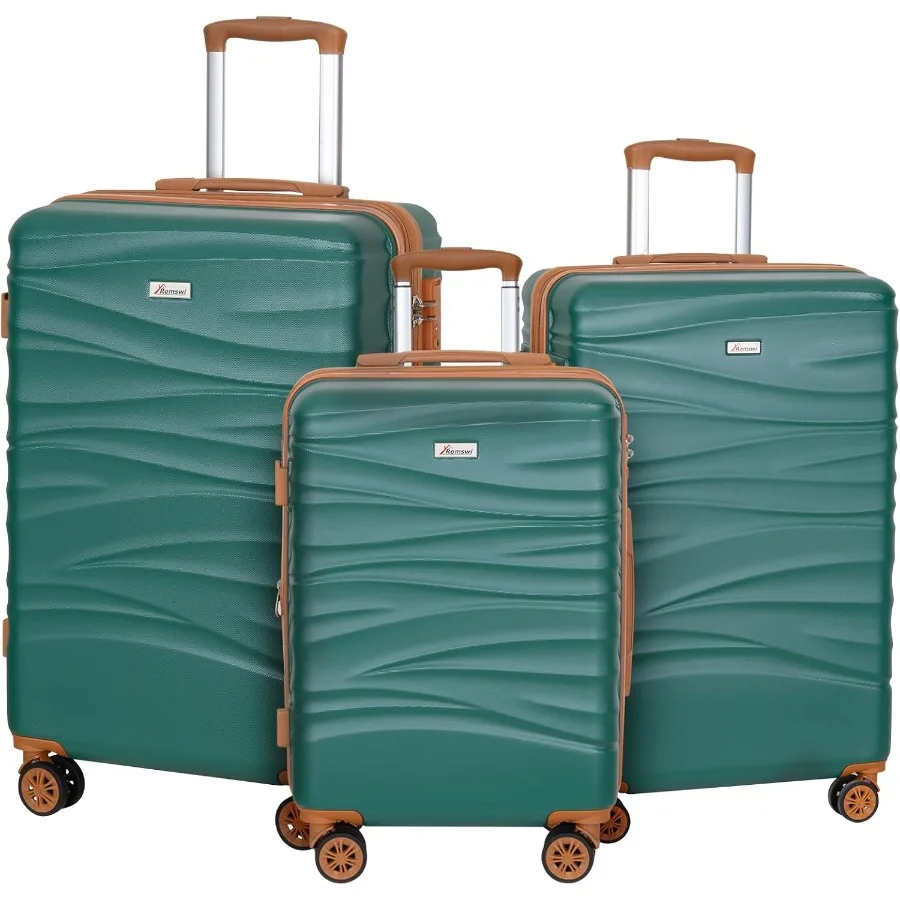 ชุดกระเป๋าเดินทางแบบแข็ง ขยายไ - Expandable Hard Shell Luggage Set บทวิจารณ์และราคา