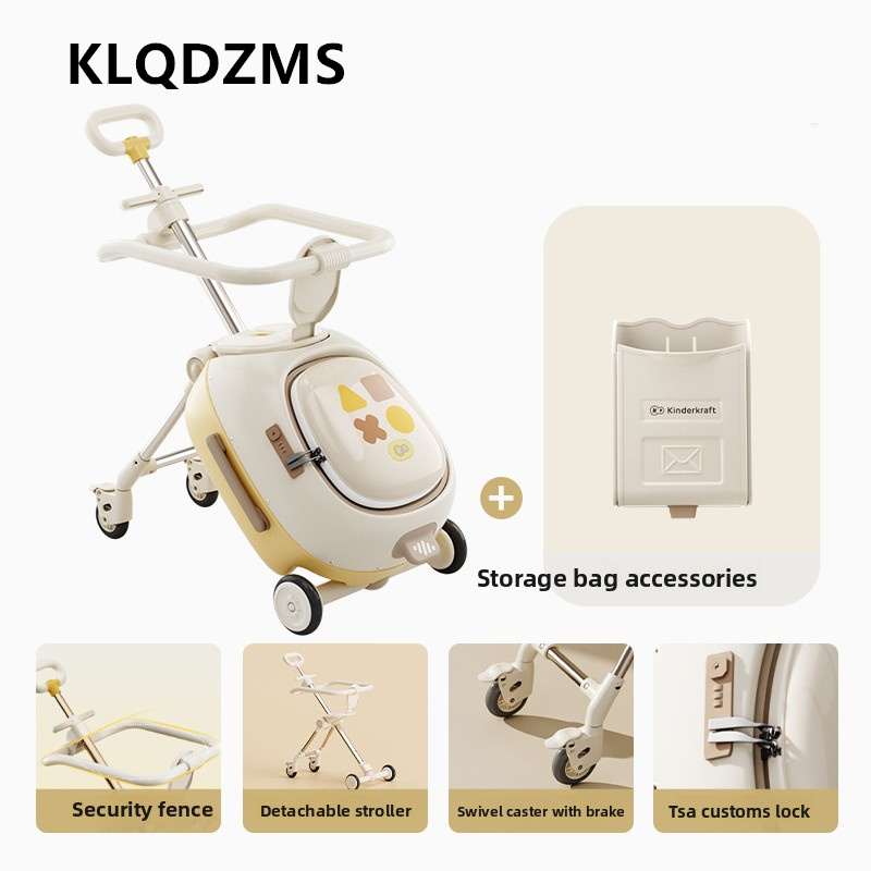 กระเป๋าเดินทางเด็กแบบล้อลาก KL - Spinner Wheel Rolling Suitcase 20 Inch บทวิจารณ์และราคา