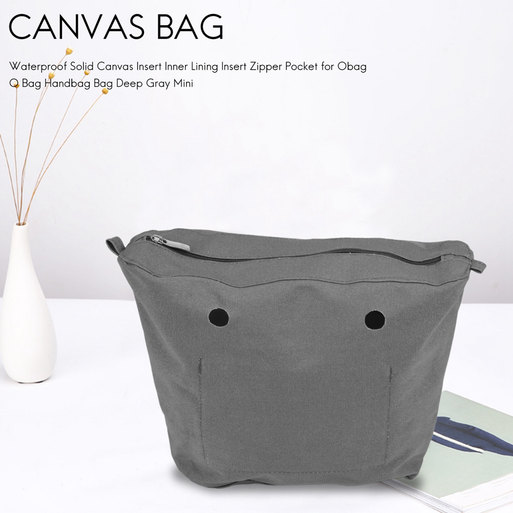 ซับในกระเป๋าผ้าแคนวาสกันน้ำ AB - Handbags บทวิจารณ์และราคา