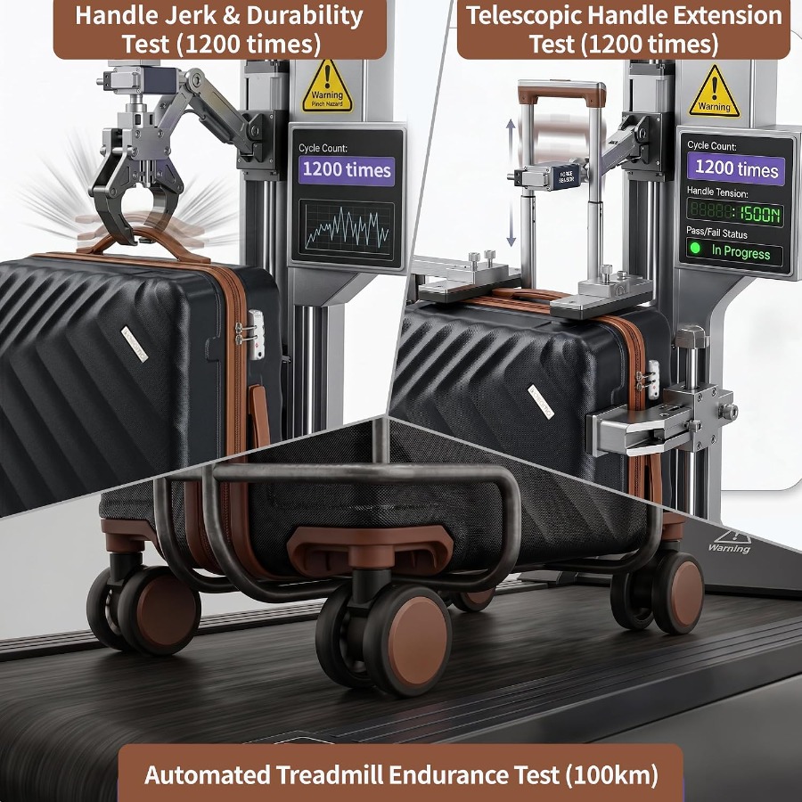 ชุดกระเป๋าเดินทางแบบแข็ง 6 ชิ้ - Expandable Hard Shell Luggage Set บทวิจารณ์และราคา