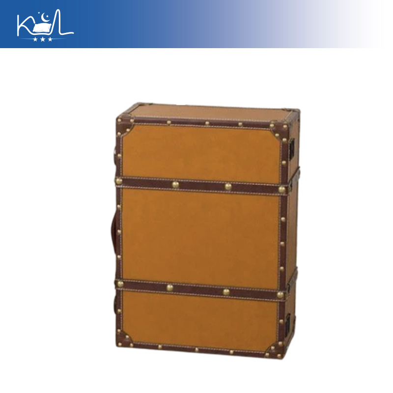 กล่องเก็บของตกแต่งสไตล์วินเทจส - Retro Vintage Trunk Suitcase บทวิจารณ์และราคา
