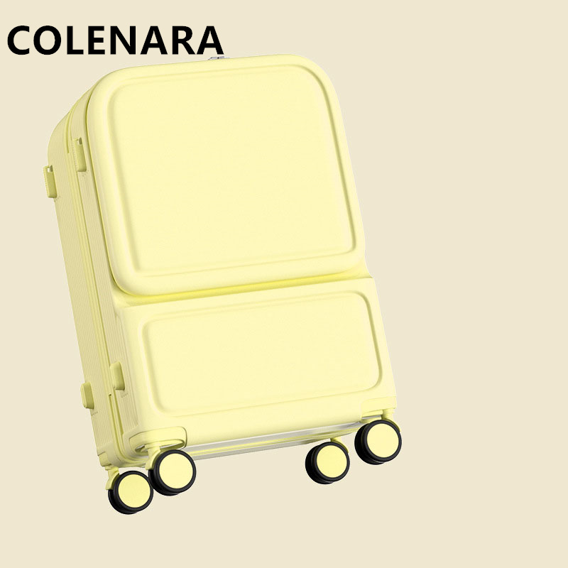 กระเป๋าเดินทาง COLENARA ABS+PC - Front Opening Laptop Luggage 24 Inch บทวิจารณ์และราคา