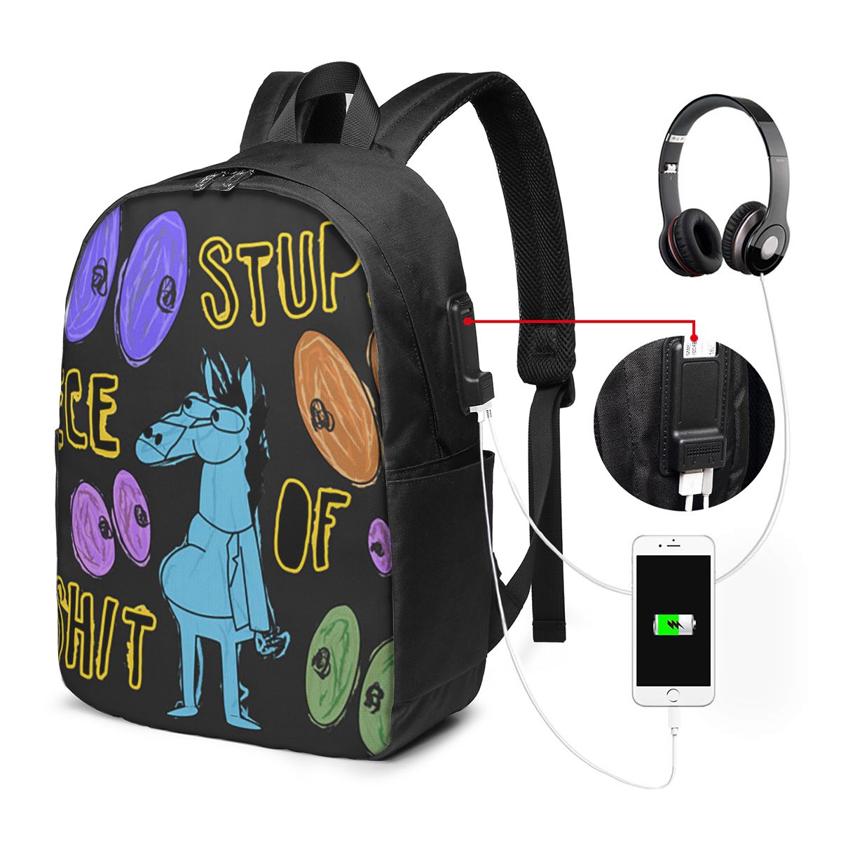 การ์ตูน โบแจ็ค ฮอร์สแมน สตูปิด - Travel Bags บทวิจารณ์และราคา
